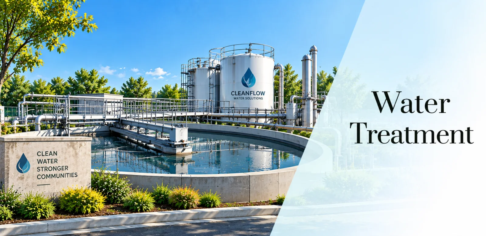 Industrial water treatment