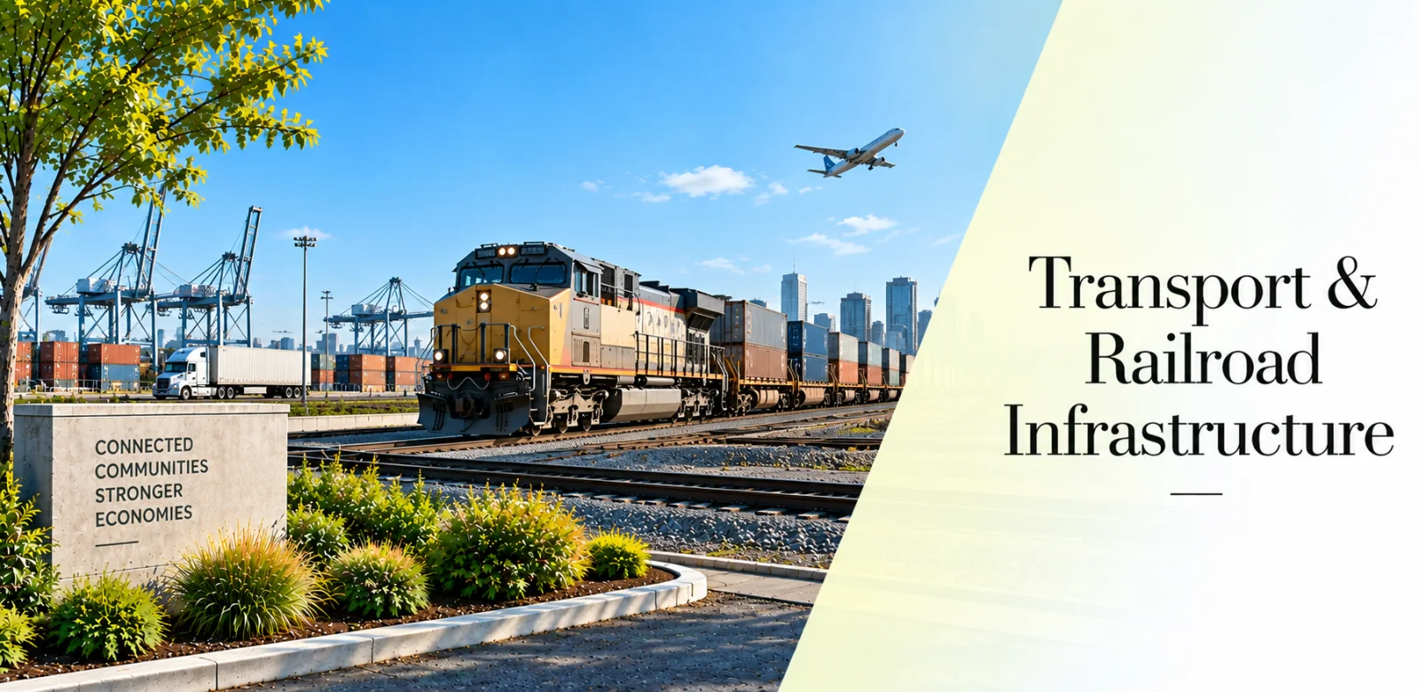 Transportation and railroad infrastructure